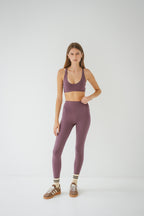 FORM Leggings - Aubergine