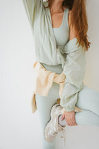 RITUAL - Lightweight Windbreaker Jacket - Light Sage