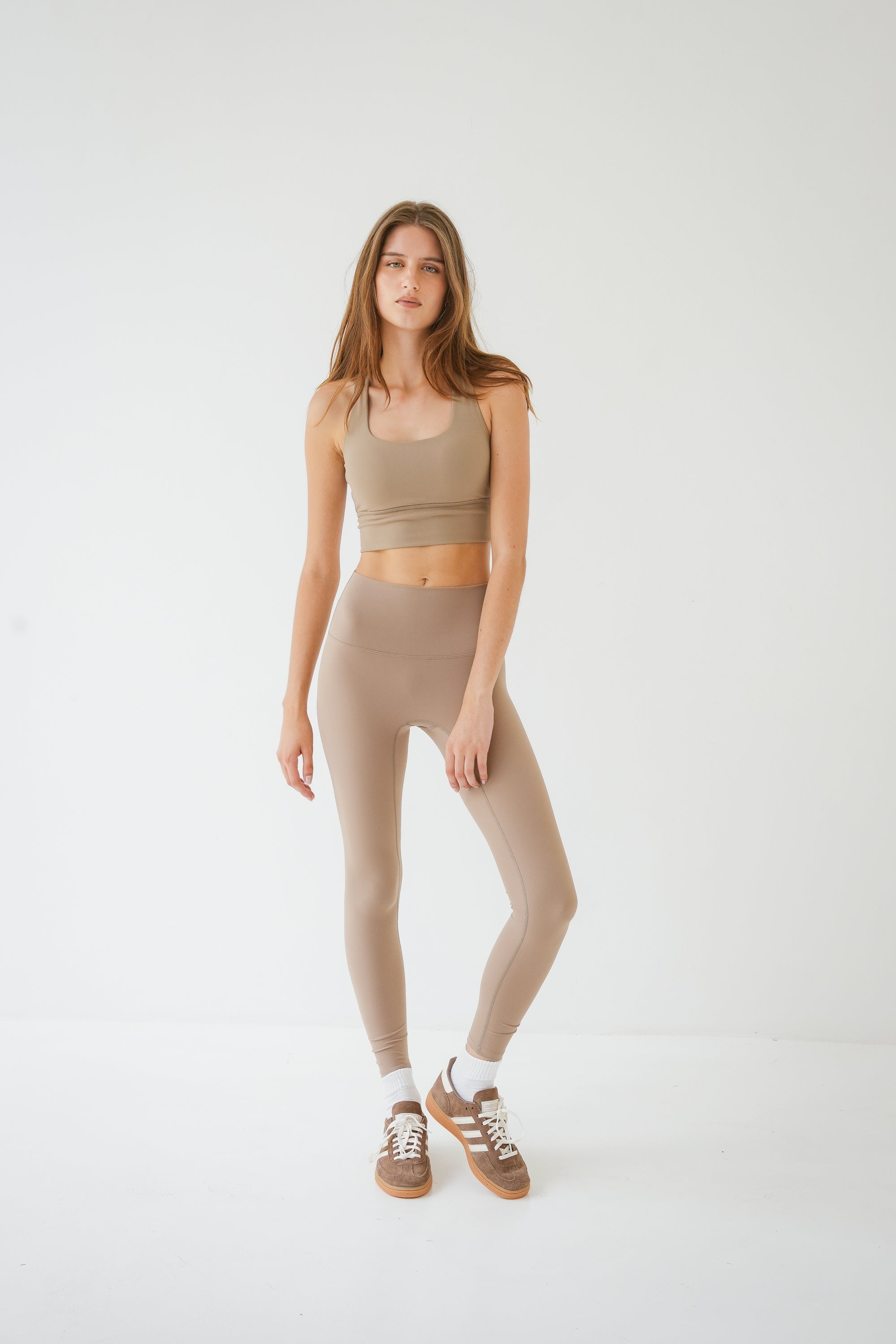 CORE Strappy Bra Top - TAUPE