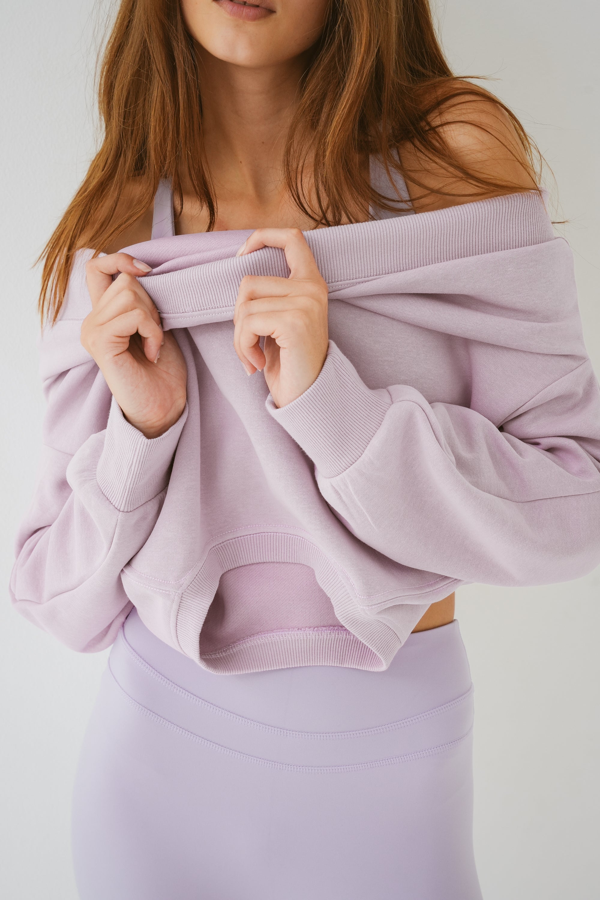 Ritual Crew Neck Sweater - Lilac