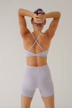 FORM Twist Bra Top - Lilac